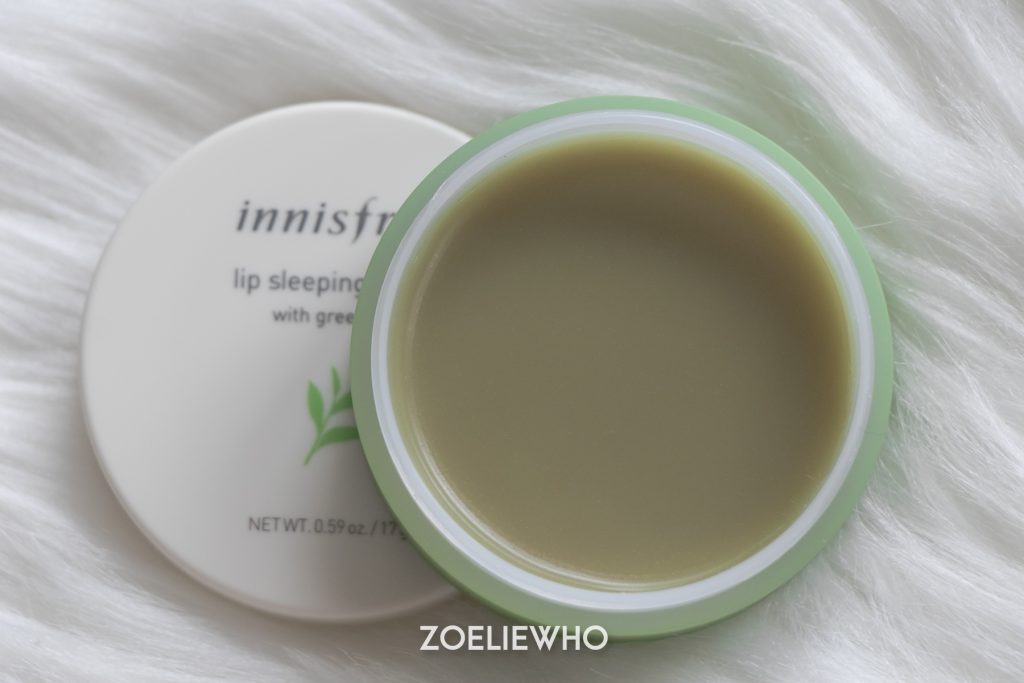 Innisfree Green Tea Lip Mask (17)